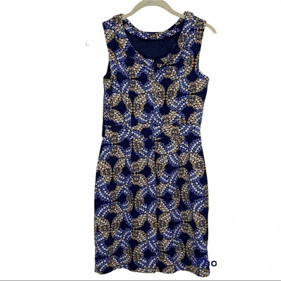 Boden Martha sheath Dress geometric floral ww103 - Picture 9 of 10